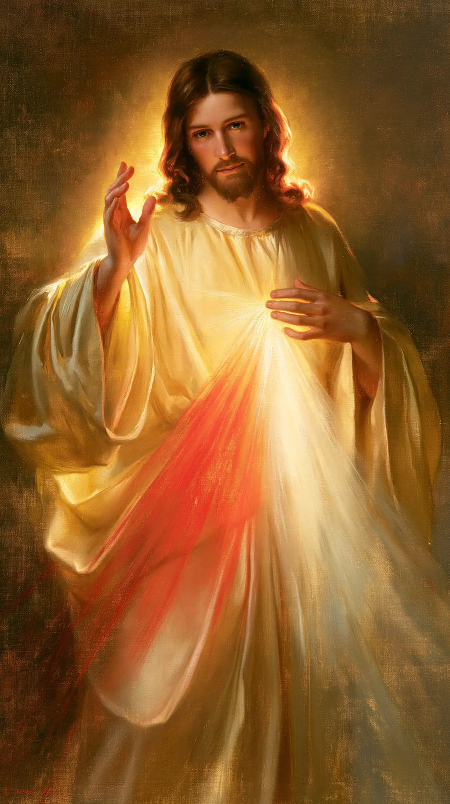 Divine Mercy Jesus - Compassion and Mercy · Portrait n° 4