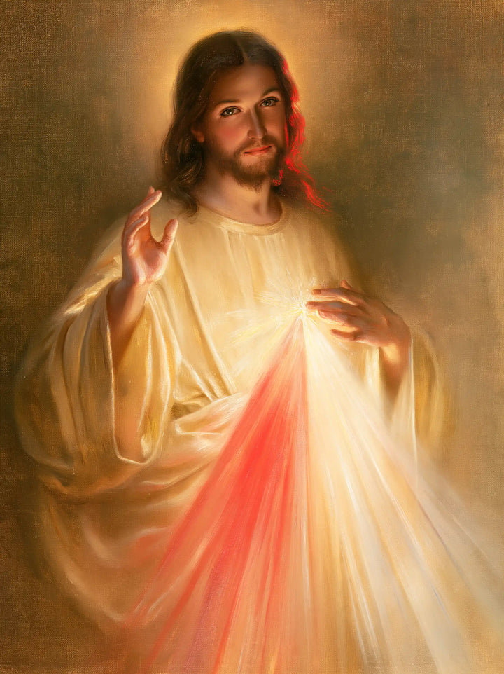 Divine Mercy Jesus - Compassion and Mercy · Portrait n° 9