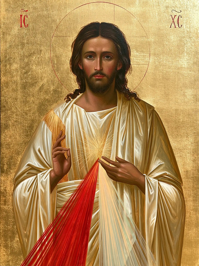 Divine Mercy Jesus - Contemporary Byzantine · Portrait n° 12