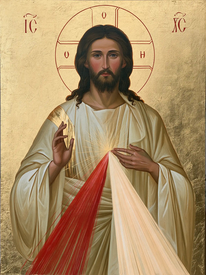 Divine Mercy Jesus - Contemporary Byzantine · Portrait n° 13