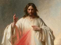 Divine Mercy Jesus – Blessing Over the Hills