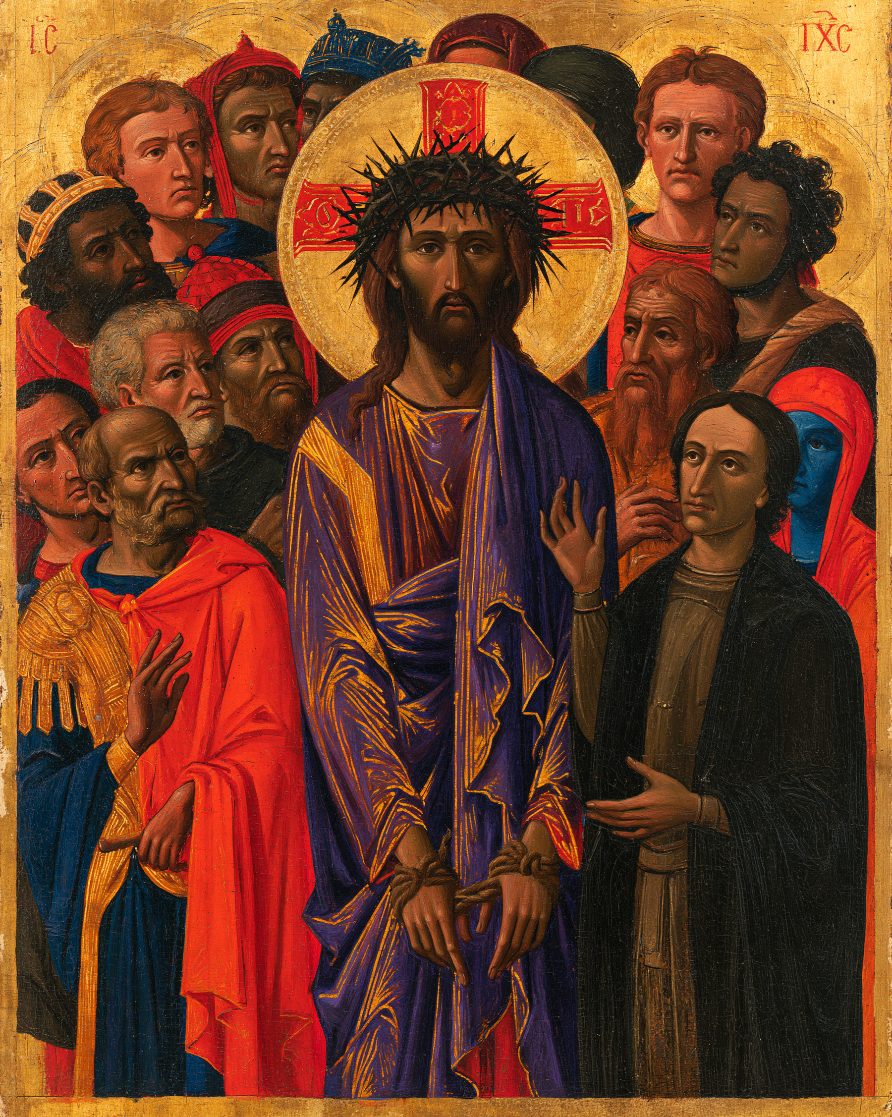 Ecce Homo - Contemporary Byzantine · Portrait n° 34
