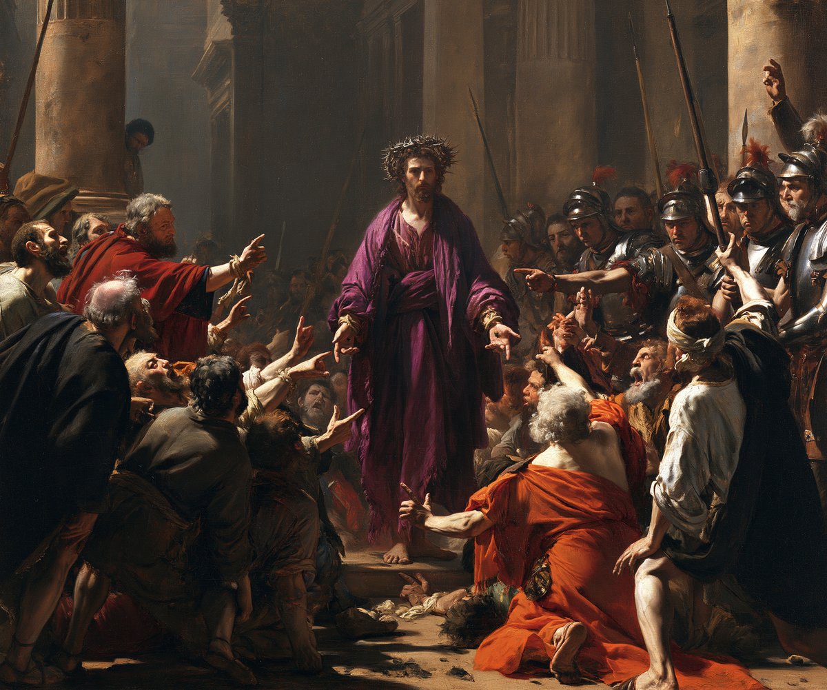 Ecce Homo - Explosion der Bewegung · Landschaft n° 3 - Christliche Kunst