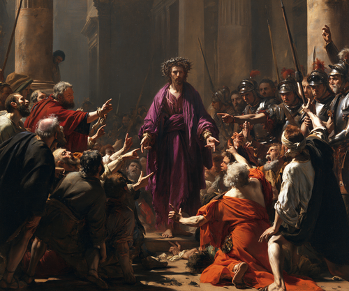 Ecce Homo - Explosion der Bewegung · Landschaft n° 3 - Christliche Kunst