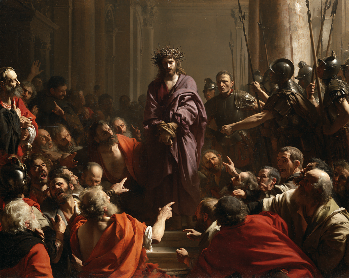 Ecce Homo - Explosion der Bewegung · Landschaft n° 6 - Christliche Kunst