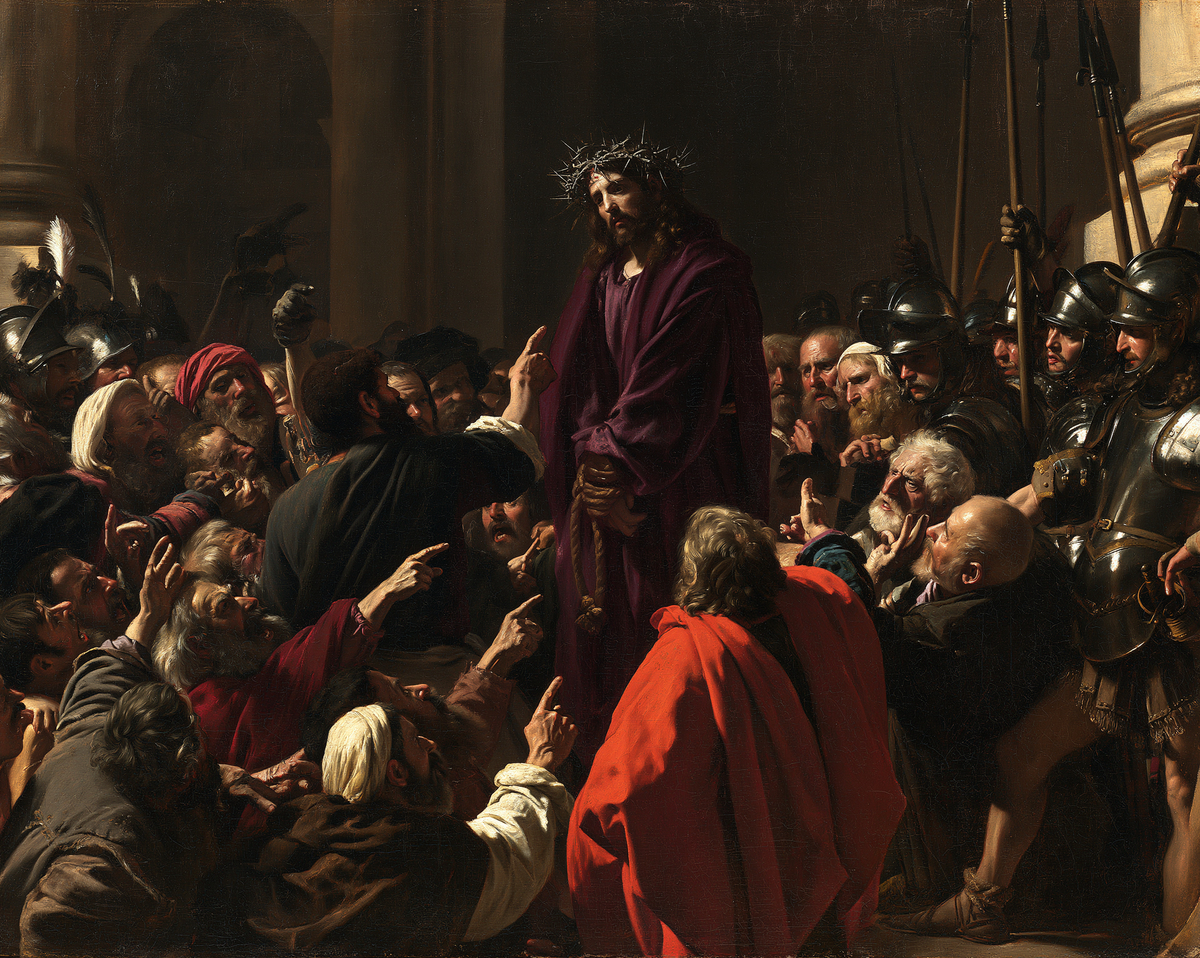 Ecce Homo - Explosion der Bewegung · Landschaft n° 7 - Christliche Kunst