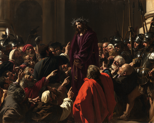 Ecce Homo - Explosion der Bewegung · Landschaft n° 7 - Christliche Kunst