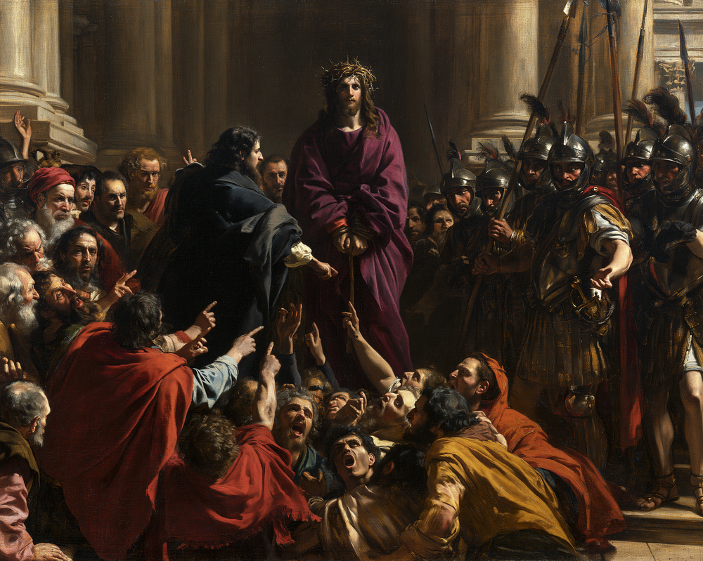 Ecce Homo - Explosion der Bewegung · Landschaft n° 8 - Christliche Kunst