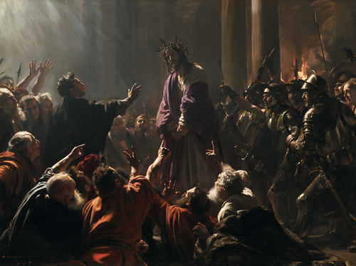 Ecce Homo - Explosion der Bewegung · Landschaft n° 9 - Christliche Kunst