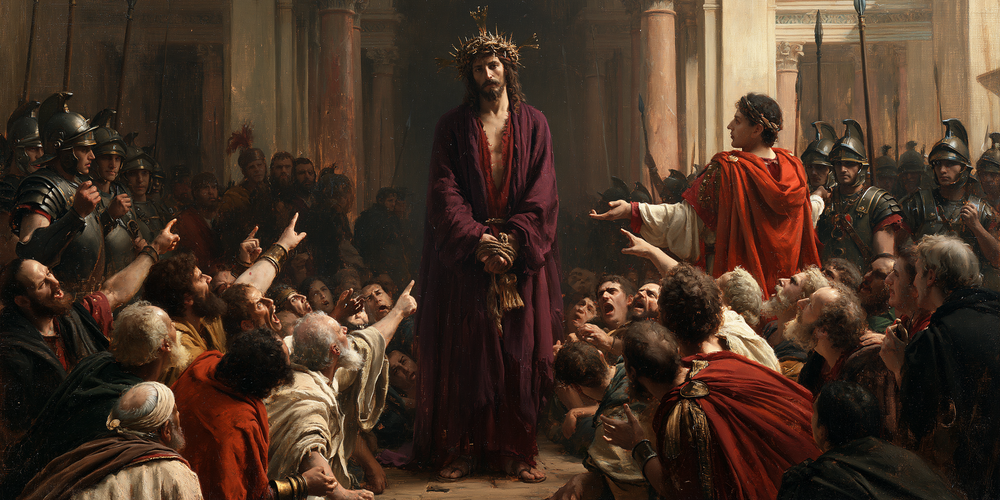 Ecce Homo - Explosion der Bewegung · Landschaft n° 21 - Christliche Kunst