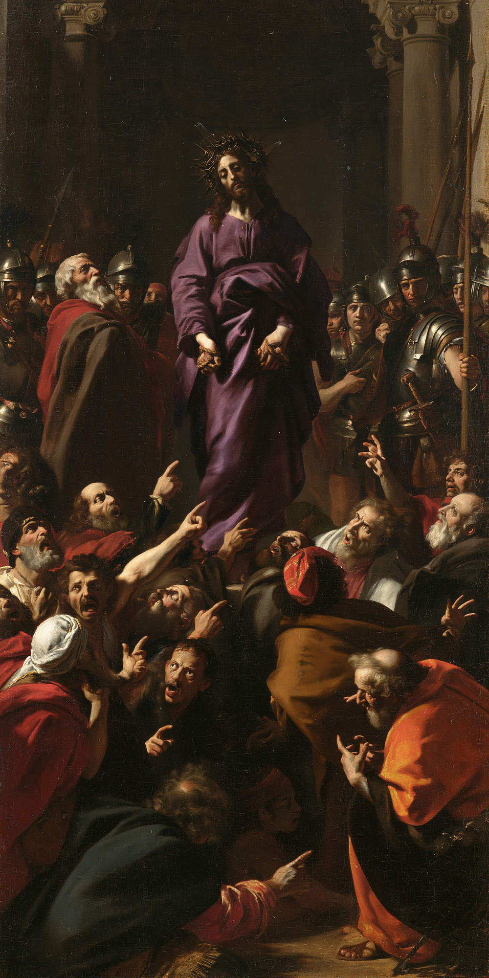 Ecce Homo - Explosion der Bewegung · Porträt n° 3 - Christliche Kunst
