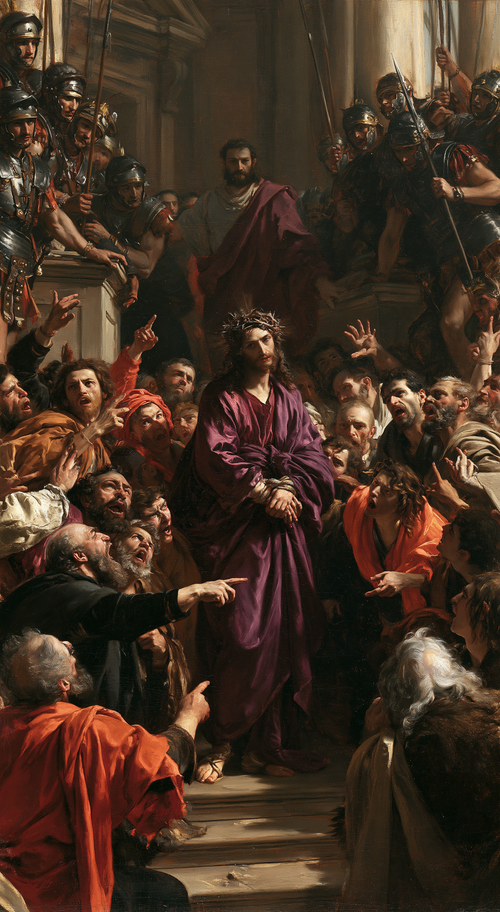 Ecce Homo - Explosion der Bewegung · Porträt n° 5 - Christliche Kunst