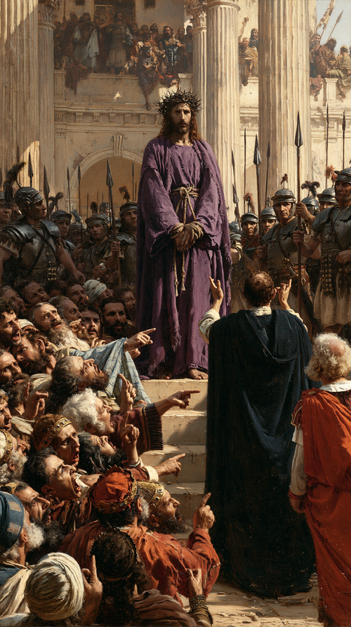 Ecce Homo - Explosion der Bewegung · Porträt n° 8 - Christliche Kunst