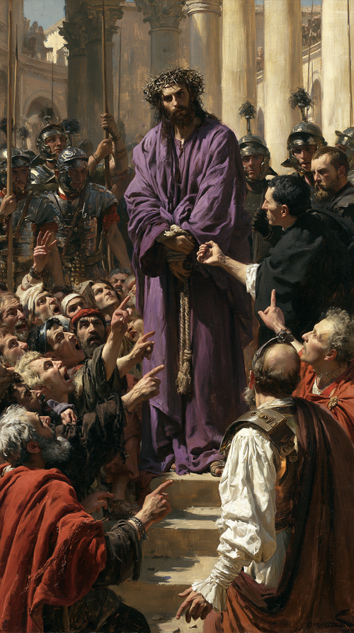 Ecce Homo - Explosion der Bewegung · Porträt n° 9 - Christliche Kunst