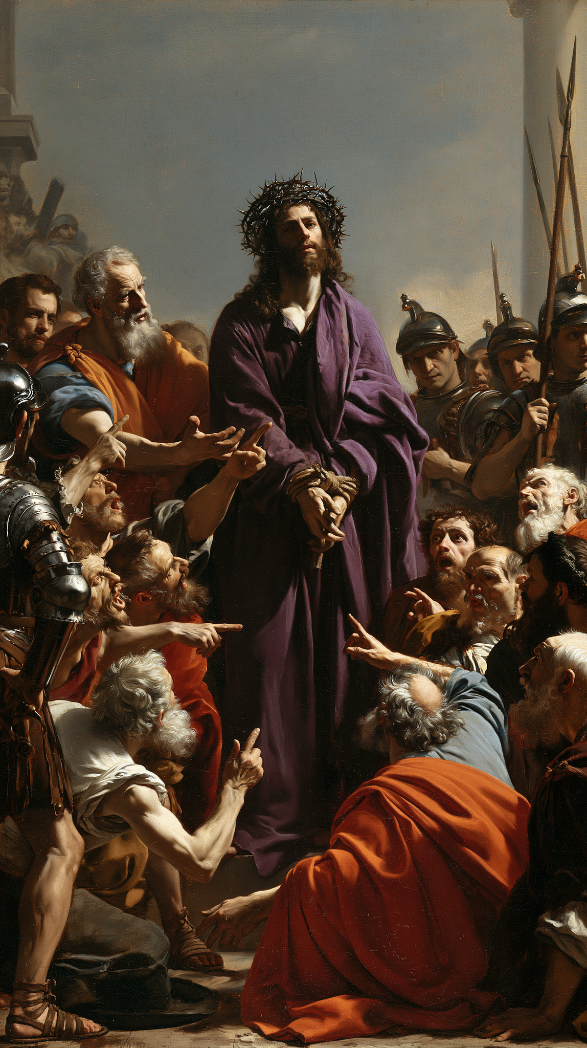 Ecce Homo - Explosion der Bewegung · Porträt n° 10 - Christliche Kunst