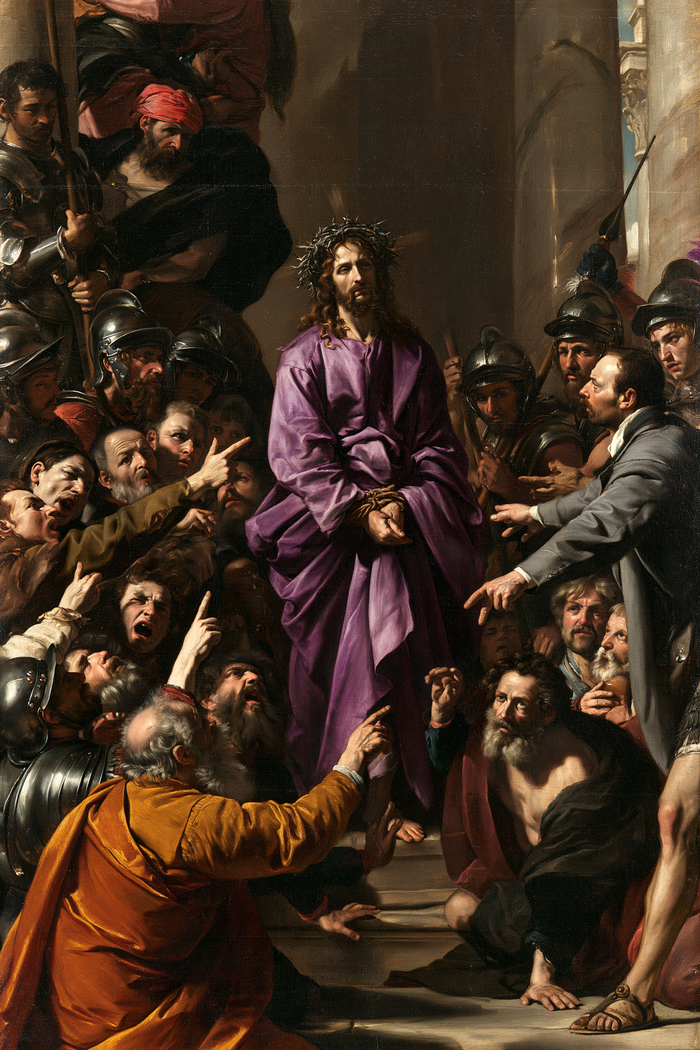 Ecce Homo - Explosion der Bewegung · Porträt n° 12 - Christliche Kunst