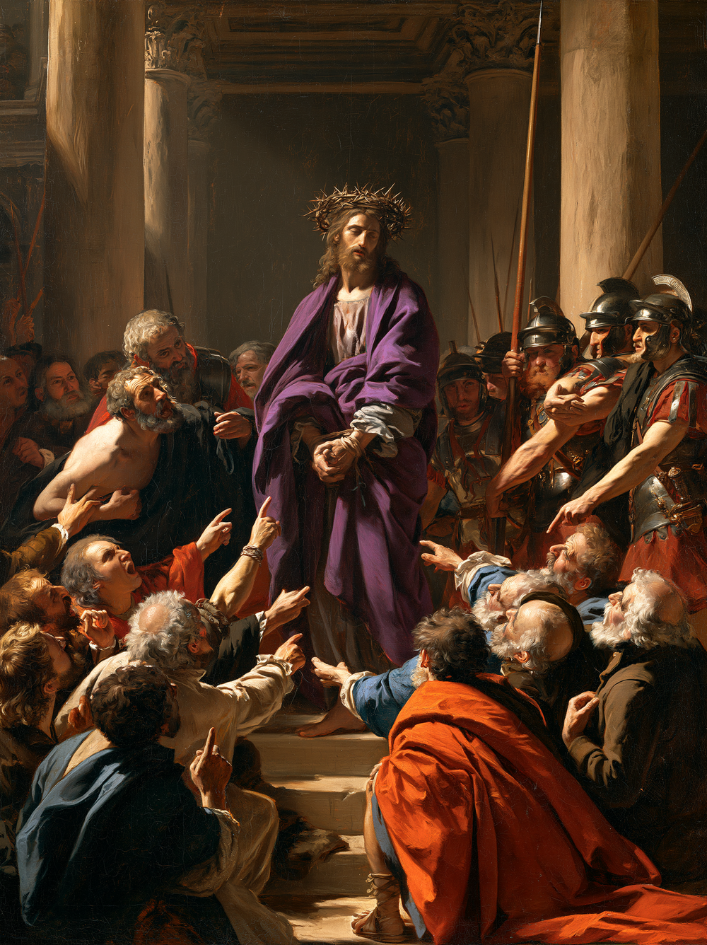 Ecce Homo - Explosion der Bewegung · Porträt n° 15 - Christliche Kunst
