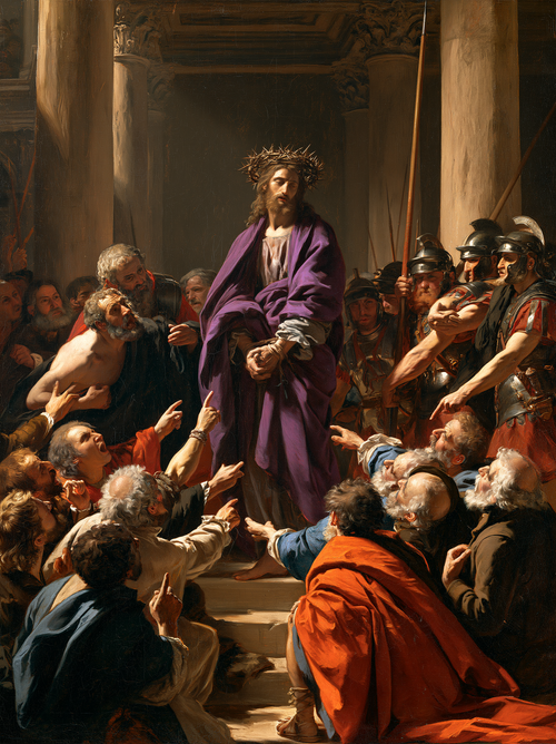 Ecce Homo - Explosion der Bewegung · Porträt n° 15 - Christliche Kunst