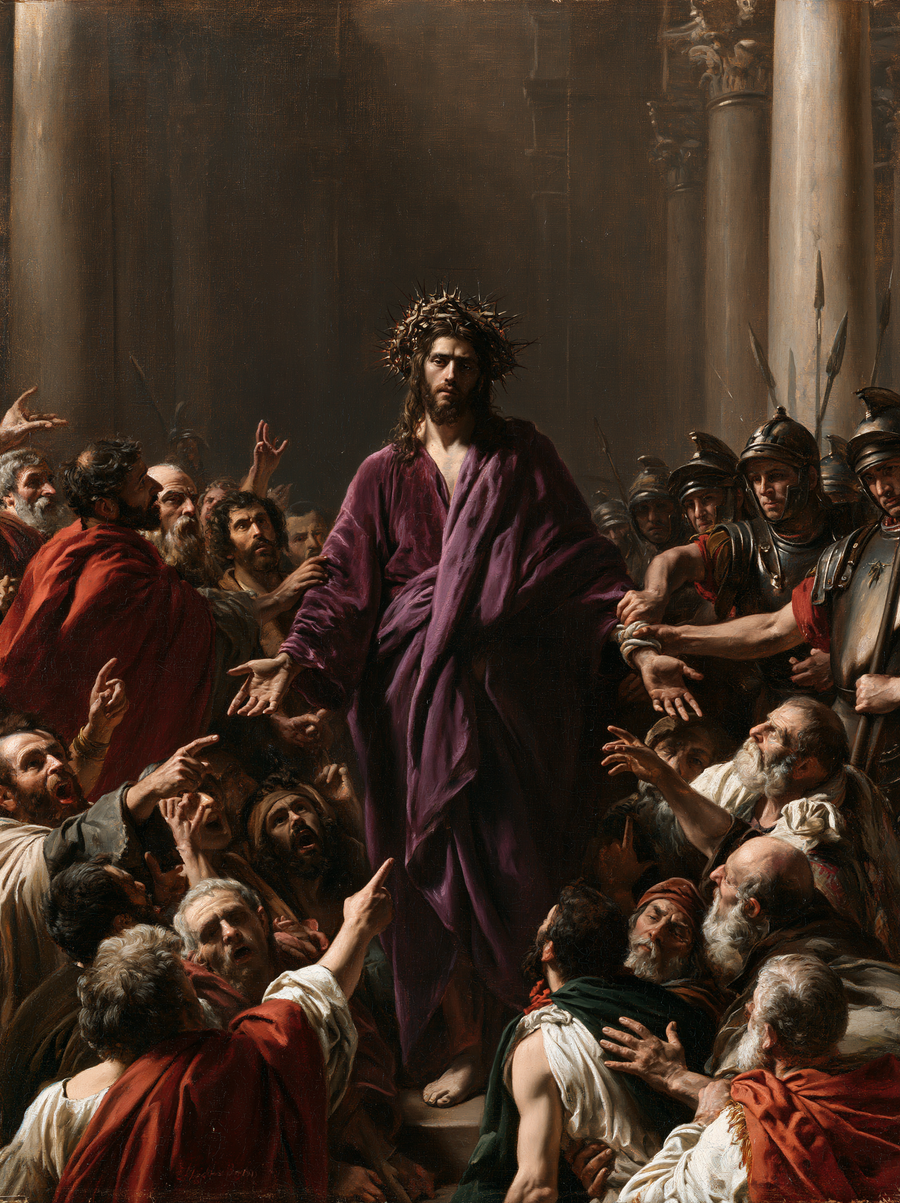 Ecce Homo - Explosion of movement · Portrait n° 17