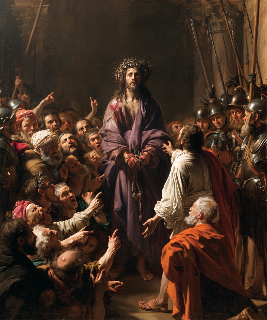 Ecce Homo - Explosion of movement · Portrait n° 24