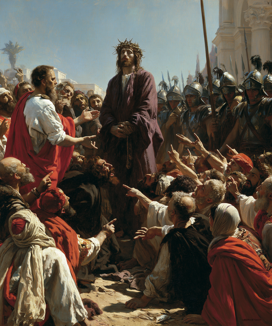 Ecce Homo - Explosion of movement · Portrait n° 26