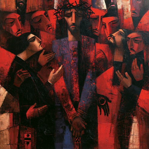 Ecce Homo - Expressionist · Carré n° 3 - Christliche Kunst