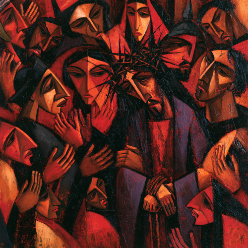 Ecce Homo - Expressionist · Carré n° 4 - Christliche Kunst