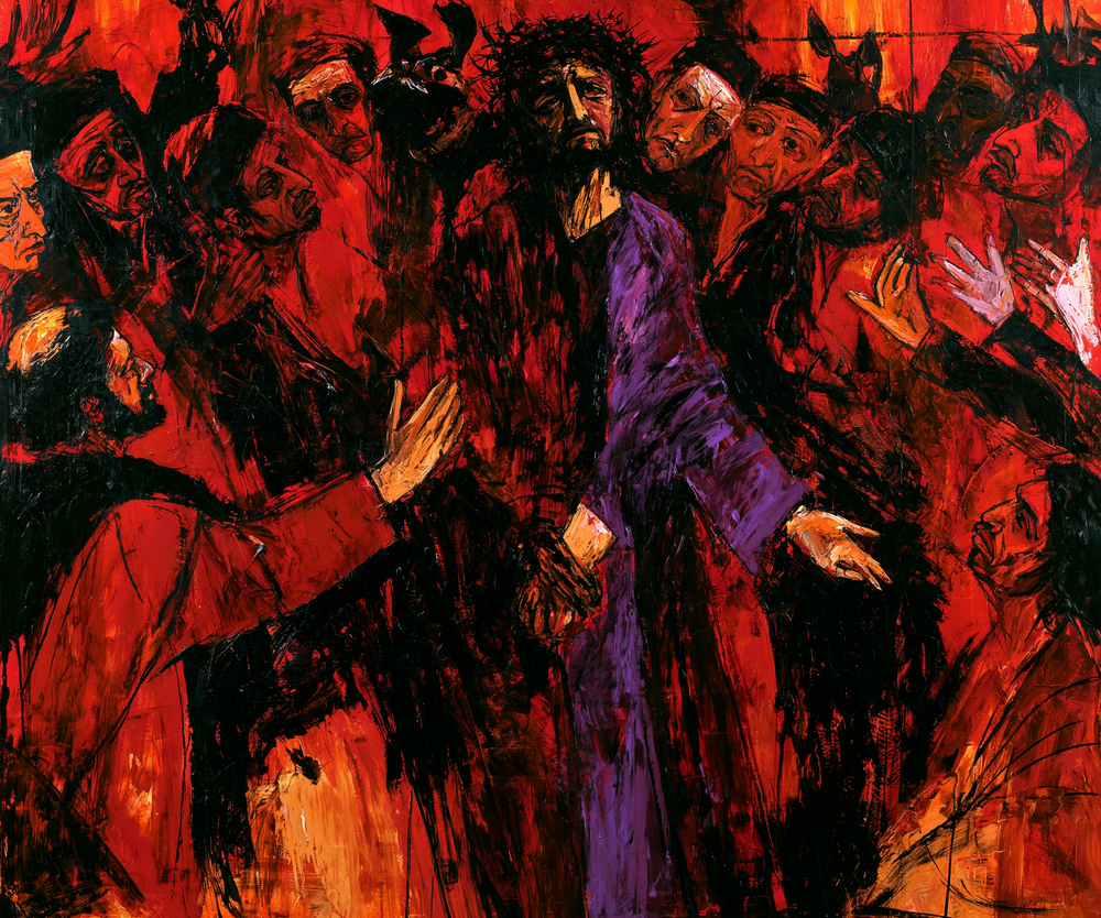 Ecce Homo - Expressionist · Landschaft n° 1 - Christliche Kunst