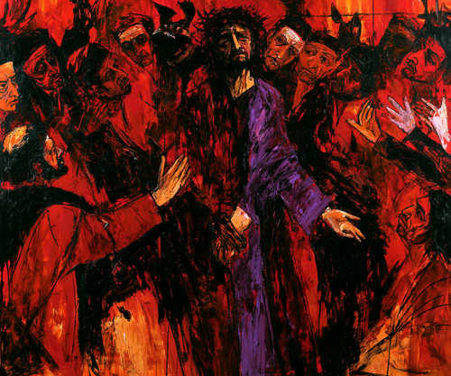 Ecce Homo - Expressionist · Landschaft n° 1 - Christliche Kunst