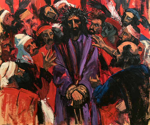 Ecce Homo - Expressionist · Landschaft n° 3 - Christliche Kunst