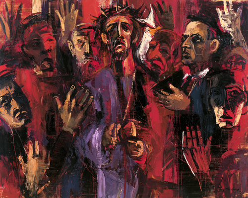 Ecce Homo - Expressionist · Landschaft n° 4 - Christliche Kunst