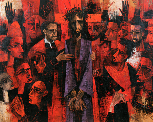 Ecce Homo - Expressionist · Landschaft n° 5 - Christliche Kunst