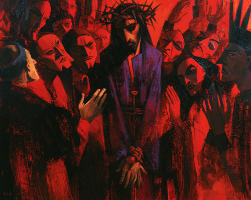Ecce Homo - Expressionist · Landschaft n° 6 - Christliche Kunst