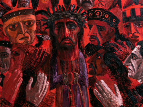 Ecce Homo - Expressionist · Landschaft n° 8 - Christliche Kunst
