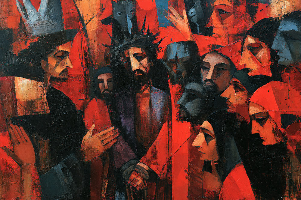 Ecce Homo - Expressionist · Landschaft n° 12 - Christliche Kunst