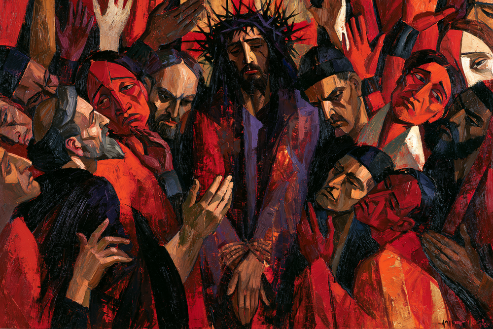 Ecce Homo - Expressionist · Landschaft n° 13 - Christliche Kunst