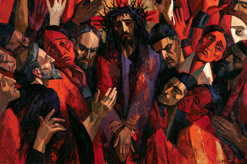 Ecce Homo - Expressionist · Landschaft n° 13 - Christliche Kunst