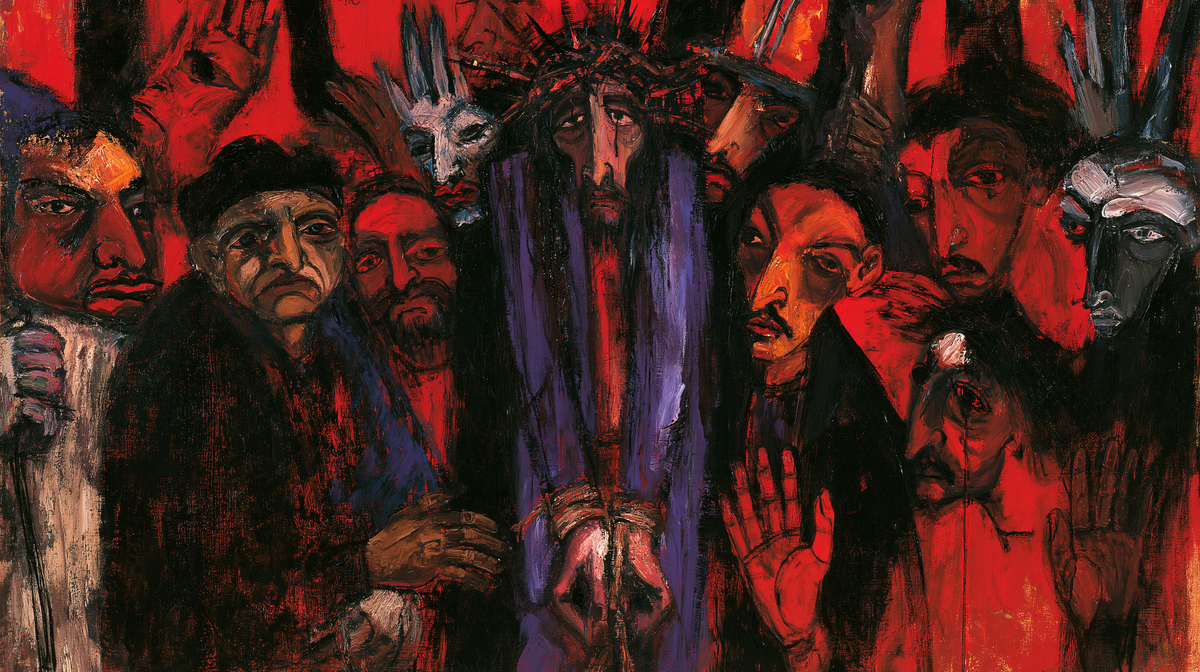 Ecce Homo - Expressionist · Landschaft n° 19 - Christliche Kunst
