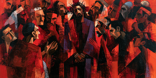Ecce Homo - Expressionist · Landschaft n° 20 - Christliche Kunst