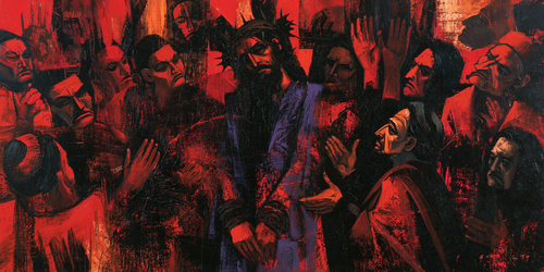 Ecce Homo - Expressionist · Landschaft n° 21 - Christliche Kunst
