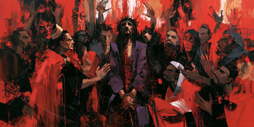 Ecce Homo - Expressionist · Landschaft n° 23 - Christliche Kunst