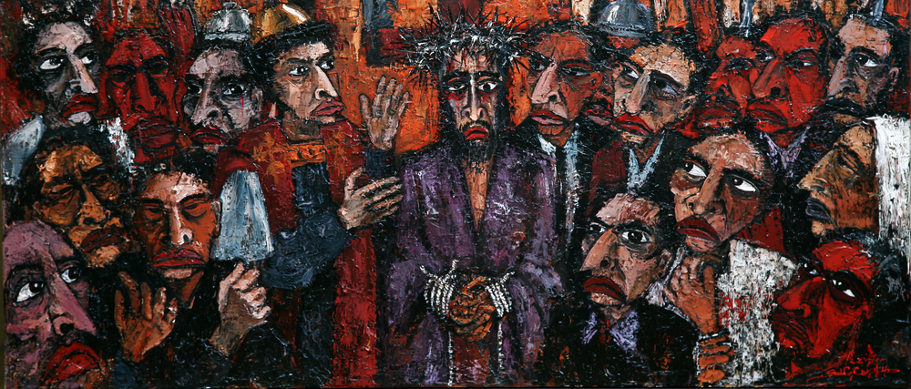 Ecce Homo - Expressionist · Landschaft n° 24 - Christliche Kunst