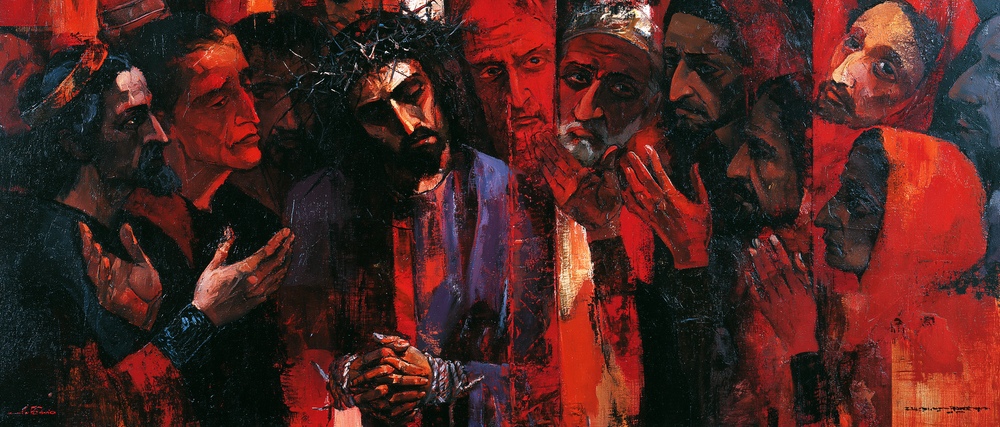 Ecce Homo - Expressionist · Landschaft n° 25 - Christliche Kunst
