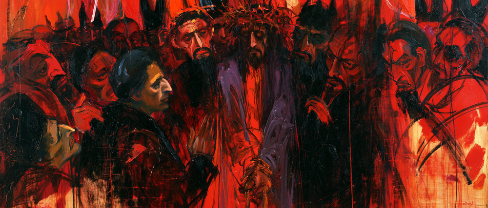 Ecce Homo - Expressionist · Landschaft n° 26 - Christliche Kunst