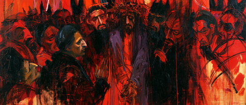 Ecce Homo - Expressionist · Landschaft n° 26 - Christliche Kunst