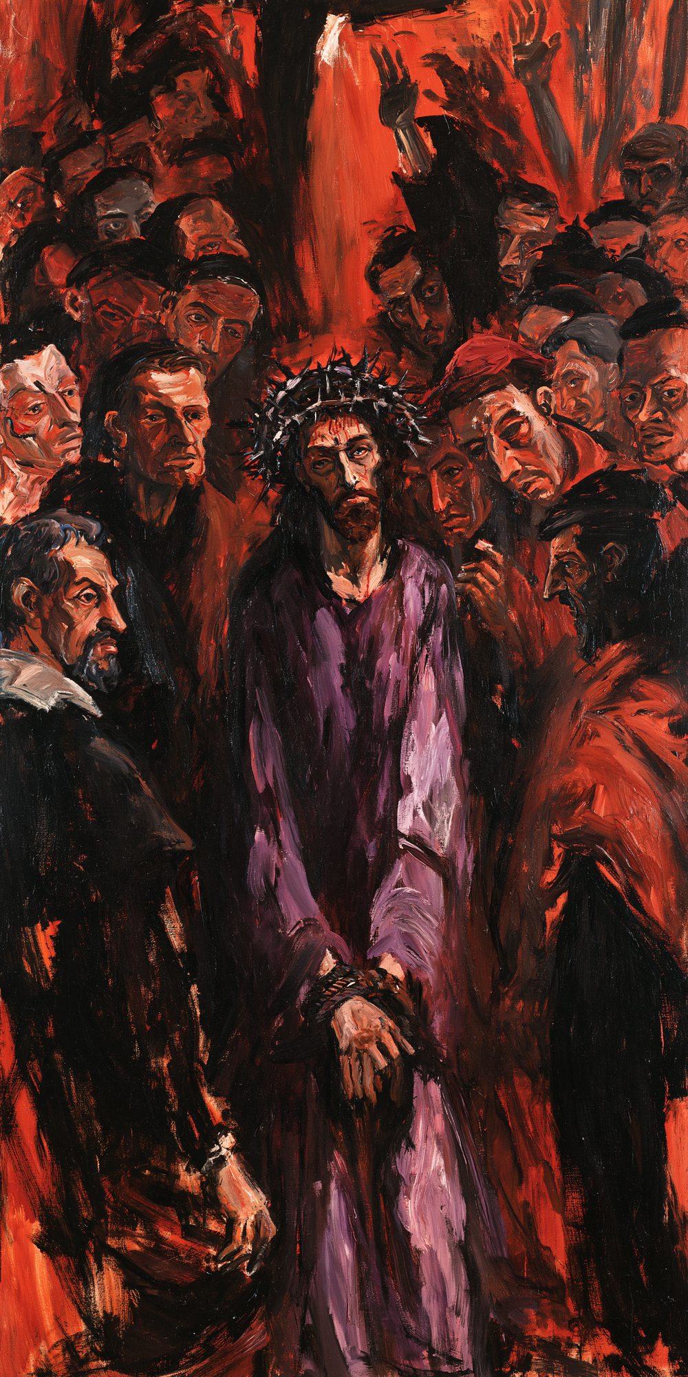 Ecce Homo - Expressionist · Porträt n° 1 - Christliche Kunst
