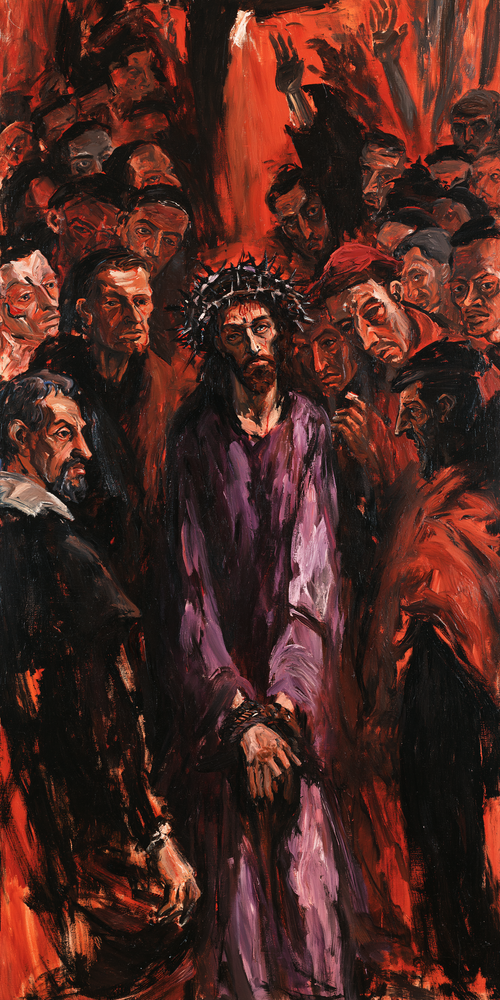 Ecce Homo - Expressionist · Porträt n° 1 - Christliche Kunst