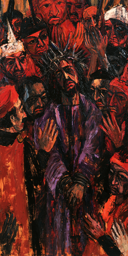Ecce Homo - Expressionist · Porträt n° 2 - Christliche Kunst