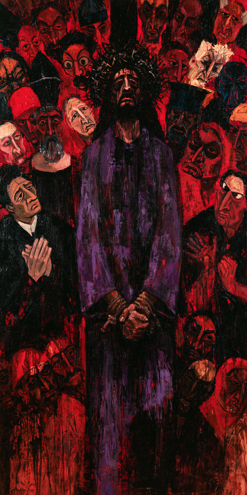Ecce Homo - Expressionist · Porträt n° 3 - Christliche Kunst