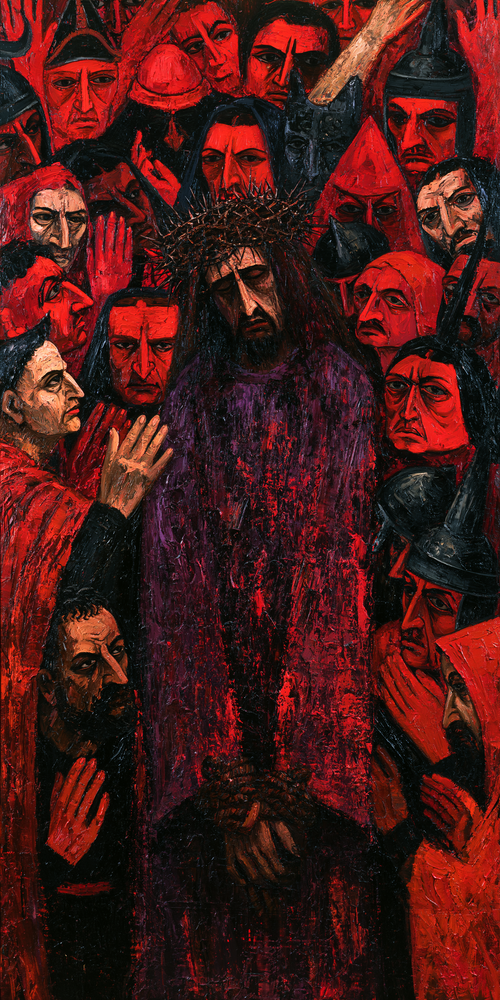 Ecce Homo - Expressionist · Porträt n° 4 - Christliche Kunst